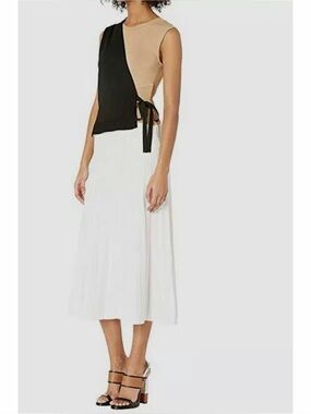 Yigal Azrouel Color Block Wrap Dress